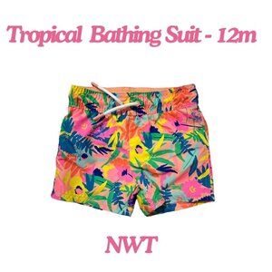 NWT - Tropical Boys Swim Trunk - 18m